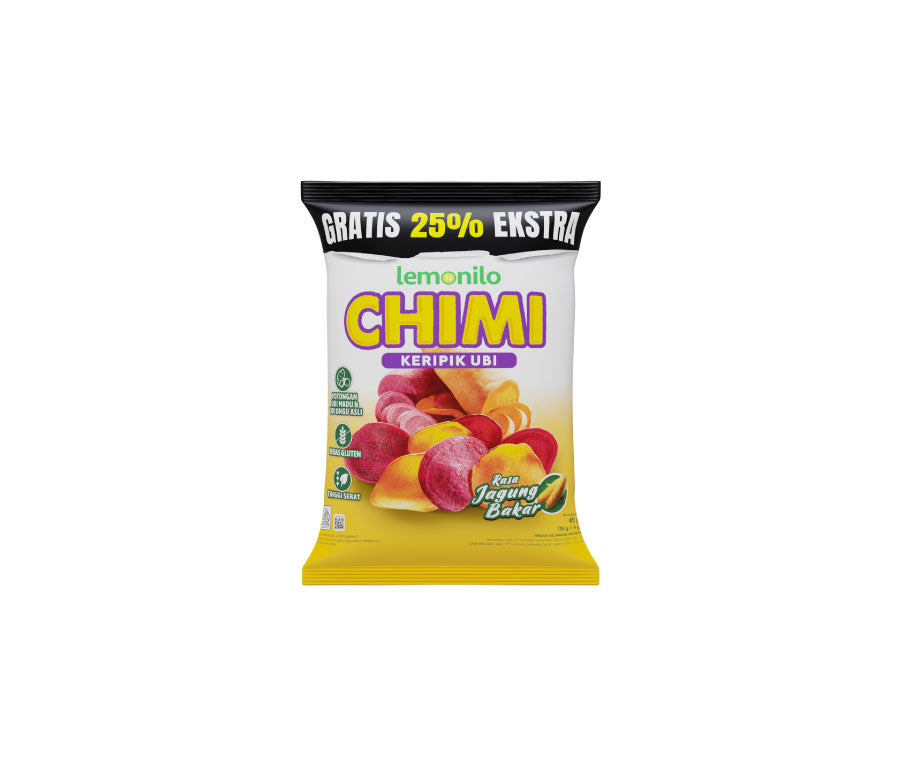 IFDCM00071-SPR/HRC LEMONILO CHIMI KERIPIK UBI RASA JAGUNG BAKAR 41GR