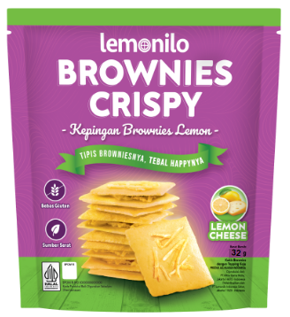 Sponsorship - 12 Pcs Lemonilo Brownies Crispy Lemon Cheese