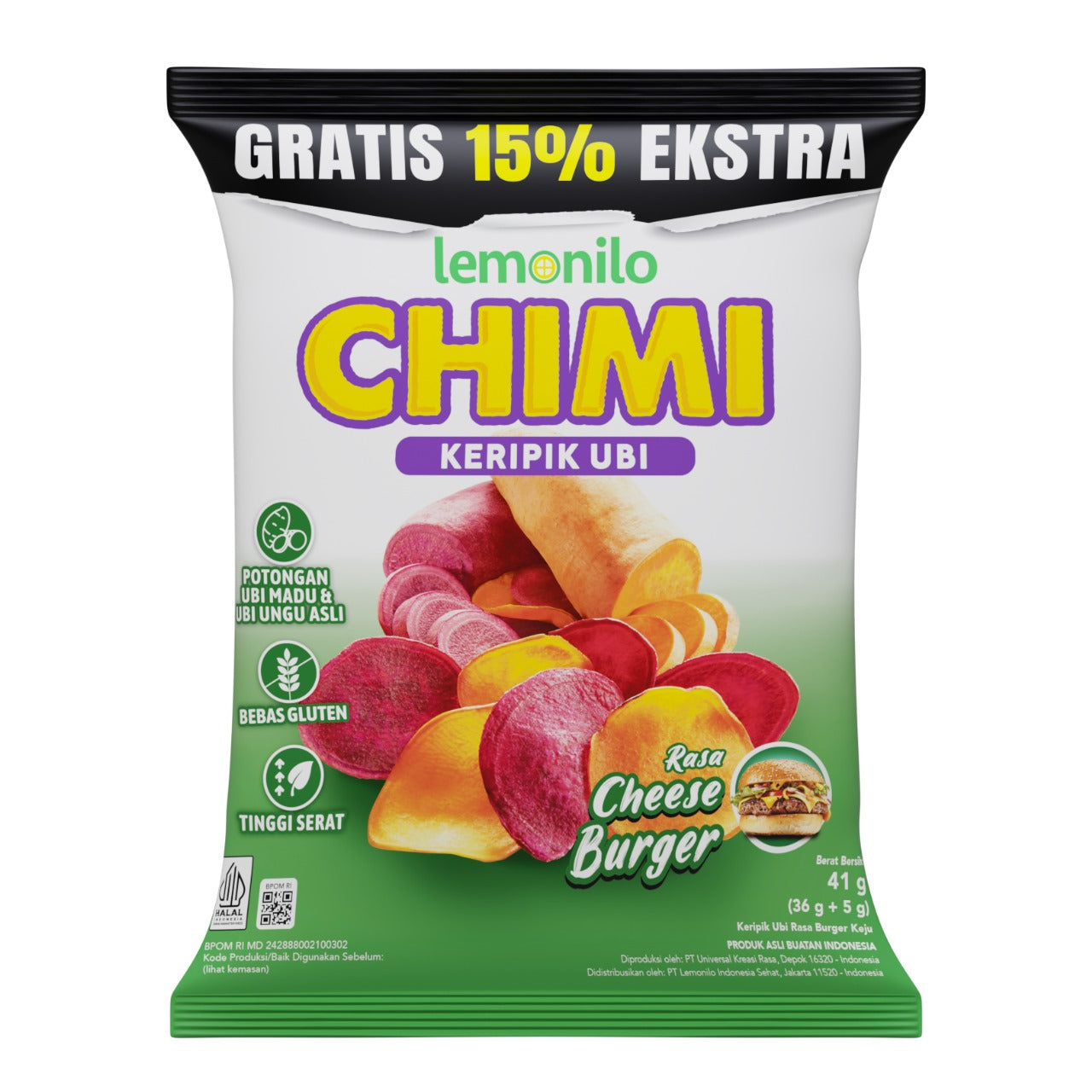 Sponsorship - Lemonilo Chimi Cheese Burger 41g