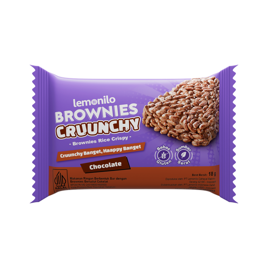 IFDBR00001-SPR/HRC LEMONILO BROWNIES CRUUNCHY RASA CHOCOLATE 18GR