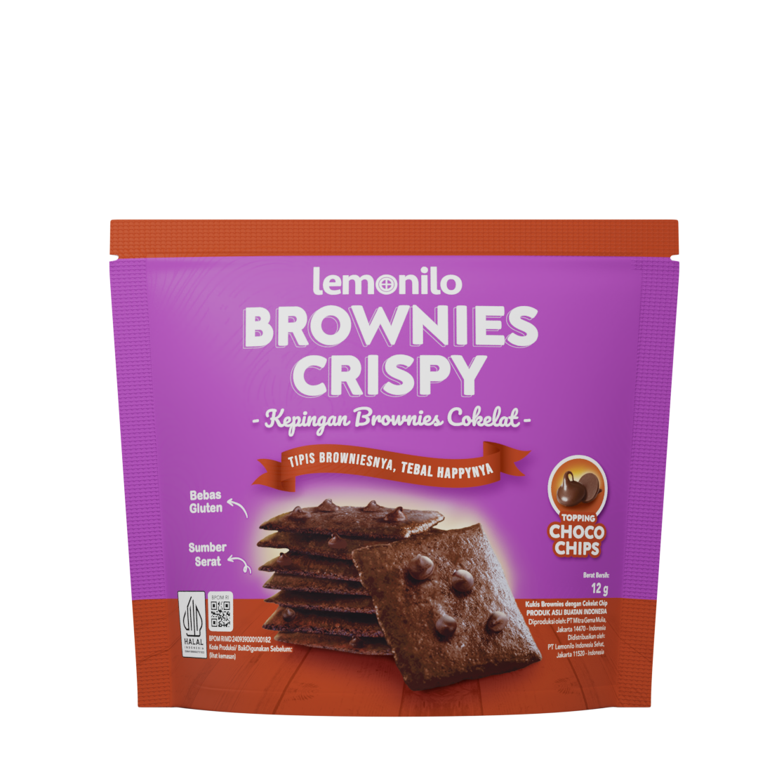 IFDBC00008-SPR/HRC LEMONILO BROWNIES CRISPY RASA CHOCOCHIPS 9GR