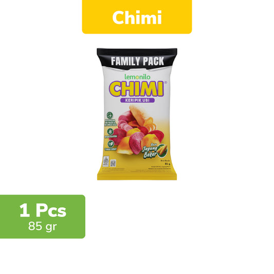 IFDCM00080-SPR/HRC LEMONILO CHIMI KERIPIK UBI RASA JAGUNG BAKAR 85GR