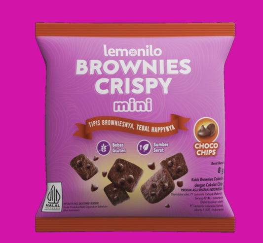 IFDBC00016-TTS LEMONILO BROWNIES CRISPY RASA CHOCOCHIPS 8GR
