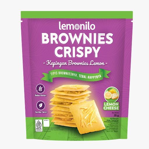 IFDBC00020-SPR/HRC LEMONILO BROWNIES CRISPY RASA LEMON CHEESE 32GR